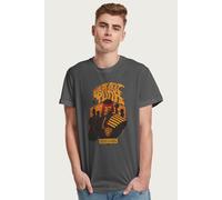 Judge Dredd Men's You're Next Punk Justice Quote 2000 AD T-Shirt in Charcoal | Size: Medium Judge Dredd Charcoal M