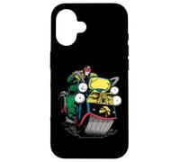 Judge Dredd Riding Lawmaster Bike 2000 AD Comics Case for iPhone 16