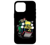 Judge Dredd Riding Lawmaster Bike 2000 AD Comics Case for iPhone 16 Pro Max