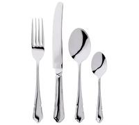 Judge Dubarry CB48 Cutlery Set for 4, 16 Piece Stainless Steel Tableware for 4 in Gift Box, Dinner Sets & Silver Cutlery Set - 25 Year Guarantee