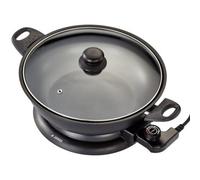 Judge Electric Non-Stick Wok With Lid 32Cm / 3.7L - Black