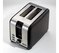 Judge Electricals, 2 Slice Toaster, Black Judge Black