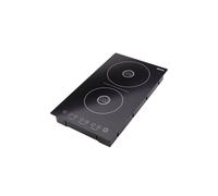Judge Double Induction Hob with Timer, 3100W, 31cm x 27cm x 5cm