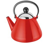 Judge Induction, Stove Top Kettle, 1.5L, Enamel, Red