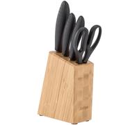 Judge Essential 4-Piece Knife Block Set - Dishwasher Safe, Ergonomic Handles, Stainless Steel Blades, Easy to Sharpen
