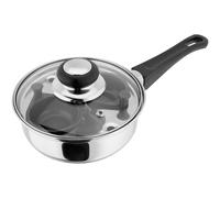 Judge Essentials, 16cm Egg Poacher, 2 Cup in Metallic Silver Judge Metallic Silver