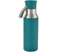 Judge Essentials Reusable Green Water Bottle, 500ml, Stainless Steel, 100% Leakproof, Drinks Flask for Hot and Cold Drinks
