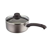 Judge Everyday 20cm Non-Stick Saucepan, 2.4L with Vented Glass Lid and Stay Cool Handle, Aluminium, Dishwasher Safe, Not Suitable for Induction Hobs, Compatible with All Other Hobs