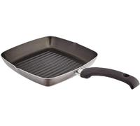 Judge Everyday 24cm Griddle Pan, Stay Cool Handle, Aluminium, Dishwasher Safe, N
