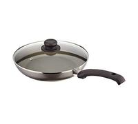 Judge Everyday 28cm Non-Stick Large Saute Frying Pan, Stay Cool Handle, Aluminium, Dishwasher Safe, Not Suitable for Induction Hobs, Compatible with All Other Hobs