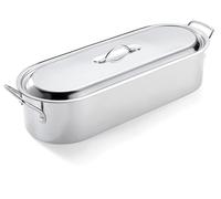 Judge Fish Poacher 45 cm, 7.3 L, Stainless Steel Silver, 45cm, 7.3l