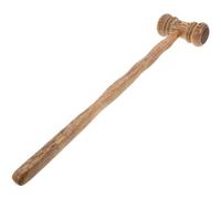 Judge Gavel Wooden Auction Hammer Brown Wenge Portable Light