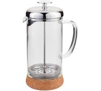 Judge Glass Cafetiere, 8 Cup Coffee Maker (1L), Removable Cork Base, Scratch-Resistant, Dishwasher Safe - 25 Year Guarantee