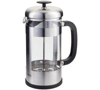 Judge Glass Cafetiere 8 Cup Coffee Maker 1Litre - Silver
