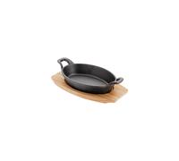 Judge Gratin Dish, Black, 20 x 14 cm