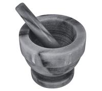 Judge Grey Marble Mortar and Pestle Spice Grinder or Herb Crusher in Gift Box, 11.5cm High x 13cm Diameter