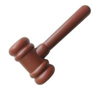 Judge Hammer | Judge Props for Courtroom | Courtroom Gavel Toy for Stage Performance School Classroom Home Pretend Play Drama Club Activities Homeschool Educators Costume Parties