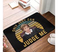 Judge Judy Sheindlin Bathroom Mat Non-Slip Carpet Funny Entrance Doormat 30x18 Inch