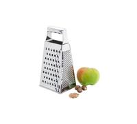 Judge Grater, 4 Sided Stainless Steel Box Grater, Ideal for Cheese, Vegetables and Much More, Dishwasher Safe and Sturdy Handle