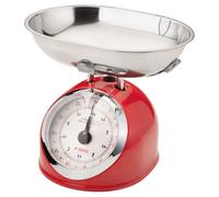Judge Kitchen 5kg Traditional Kitchen Scales Red Cream