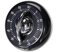 Judge Kitchen Classic Timer Black, 60 Minute Wind Up Cooking Timer
