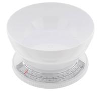 Judge Kitchen Traditional Compact White Bowl Scale, 2.2kg, Dishwasher Safe
