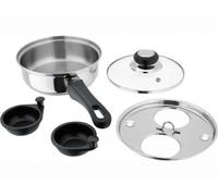 Judge Kitchen Essentials- Egg Poacher - 2 Hole Egg Poacher All Hob Types HP92