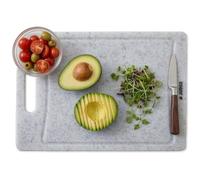 Judge Kitchen Granite Effect Cutting Board Dishwasher Safe Plastic Kitchen Chopping Board with Handle and Juice Groove Small 24cm x 16cm