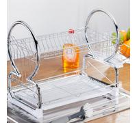 Judge Kitchen Wireware Dish Drainer - Silver