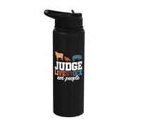 Judge Livestock Not People Stainless Steel Insulated Water Bottle