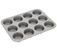 Judge Non-Stick Cupcake or Muffin Tin with 12 Cups, Dishwasher Safe 35cm x 26cm x 3cm - 5 Year Guarantee