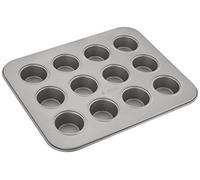 Judge Non-Stick Mini Cupcake or Muffin Tin with 12 Cups, Dishwasher Safe 25cm x 20cm x 2cm - 5 Year Guarantee