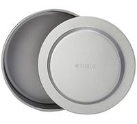 Judge Non-Stick Round 8" Flan Tin or Sandwich Tin with Loose Base, Dishwasher Safe, 20cm x 4 cm