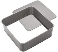 Judge Non-Stick Square 9" Cake Tin with Loose Base, Dishwasher Safe 23cm x 23cm x 8cm
