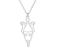 Judge Of The Dead Osiris Pendant Necklace Men Women Egypt Zodiac God Necklace