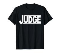 Judge Official Event Competition Contest Value Graphic T-Shirt, Men, Black, L