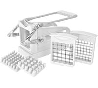 Judge Potato Chipper with 2 Cutters, White