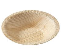 Judge Pure Leaf Disposable Bowls, Pack of 25 Areca Palm Leaf Bowls 4"/10cm, Fridge and Freezer Safe, Microwaveable