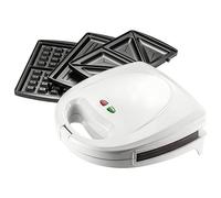 Judge Toasted Sandwich Maker, Waffle Maker and Panini Grill Press with 3 Non-Stick Dishwasher Safe Grill Plates
