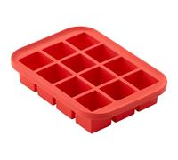 Judge Silicone Ice Cube Tray, 12 Easy-Release Cube Moulds (Berry)