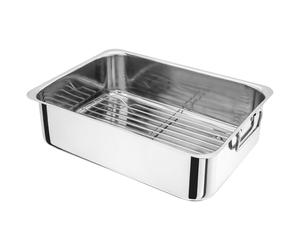 Judge Speciality Cookware Roasting Pan With Rack Stainless Steel Various Sizes