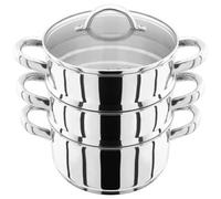 Judge Stainless Steel 3-Tier Steamer Set 18Cm / 1L - Silver