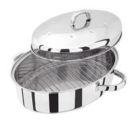 Judge Stainless Steel 32x 22x 15cm Self Basting Roaster