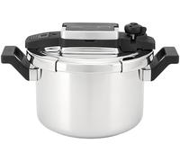 Judge Stainless Steel Flip Top Pressure Cooker 5L with 5 Safety Systems and Easy Closure with One Hand, Great Healthier and Quicker Cookware, Suitable for All Hob Types