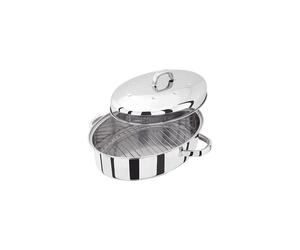 Judge TC121 36 x 26 cm High Oval Roaster with Self Basting Lid
