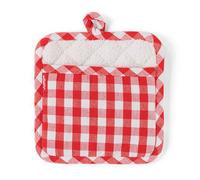 Judge Textiles Red Check Pot Holder