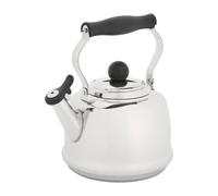 Judge Traditional Whistling Kettle 1.9L with Heat Resistant Handle - Silver Judge Silver