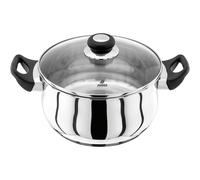 Judge Vista, 24cm Casserole, 4L in Metallic Silver Judge Metallic Silver