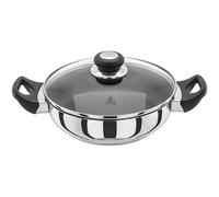 Judge Vista, 24cm Sauteuse Pan, Non-Stick in Metallic Silver Judge Metallic Silver