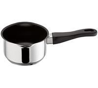Judge Vista Draining Non-Stick Milk Pan 14cm, 1.0L, Silver, Induction Ready, Oven Safe